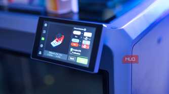 Creality K2 Plus with CFS Review - screen showing filament picker