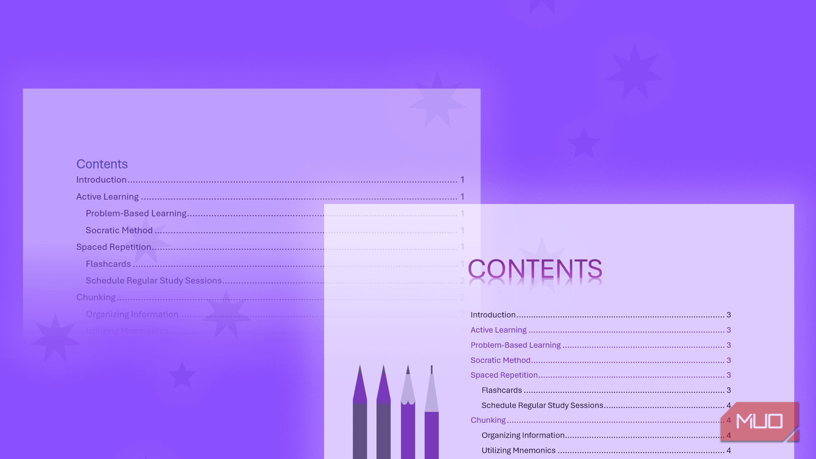 Fitonomy Content/format How To Design Table Of Contents In Word