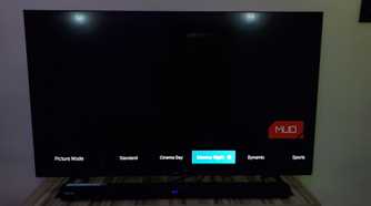 Picture modes on Hisense Smart TV.