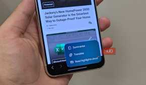 Browsing Assist in Samsung Internet browser