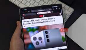 Samsung Internet application on Oppo Find N5
