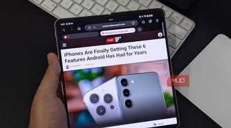Samsung Internet application on Oppo Find N5