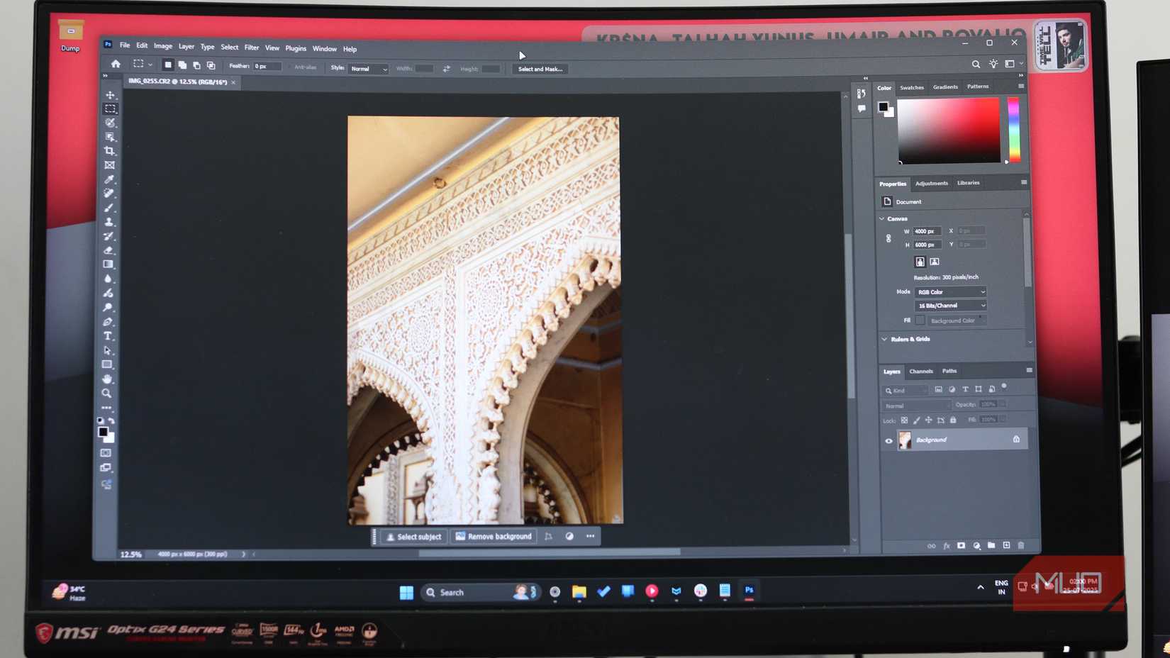 Photoshop 2025 on Windows 11