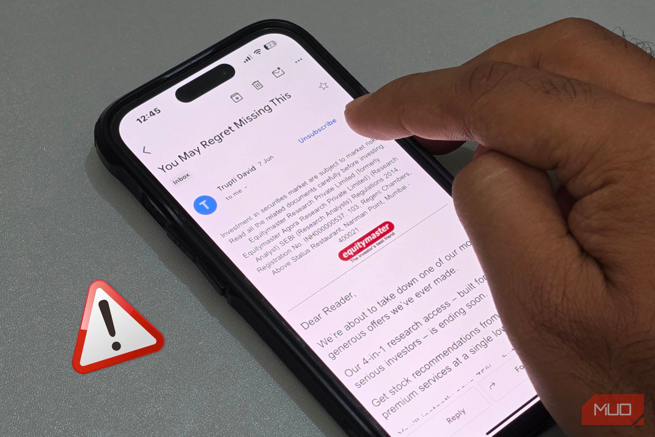 Never click "unsubscribe" — here's the real way to stop spam