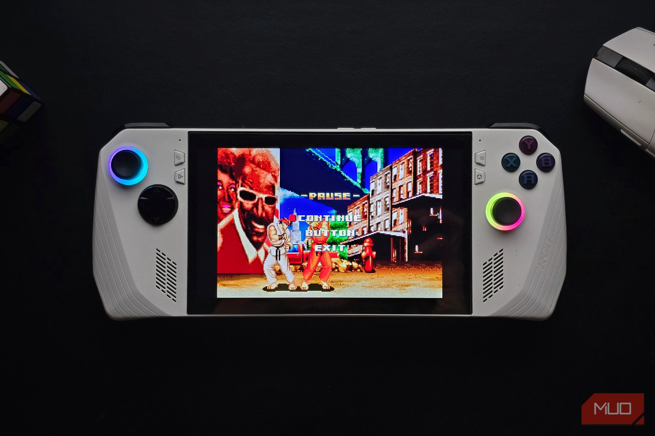 I own 3 PC gaming handhelds, and this is the one I barely use
