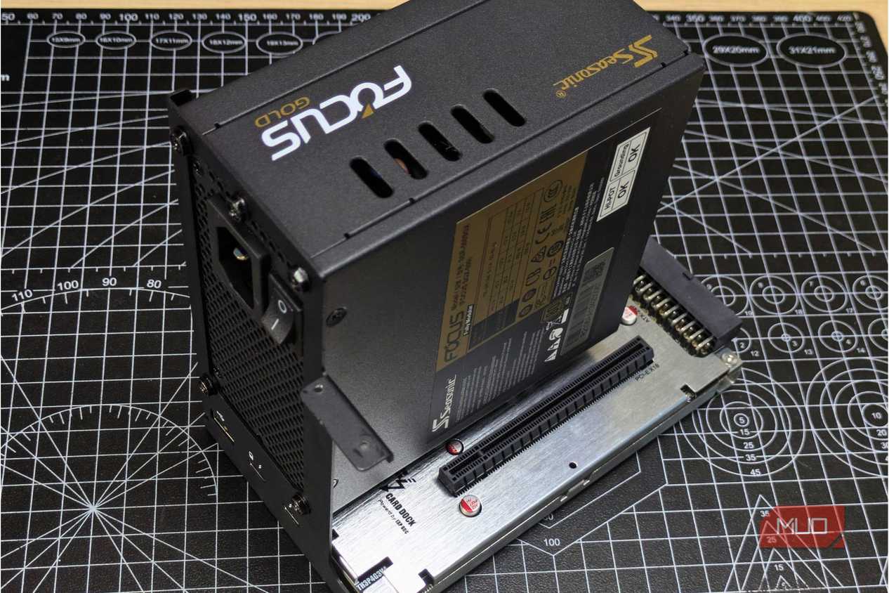 Mount PSU On Dock