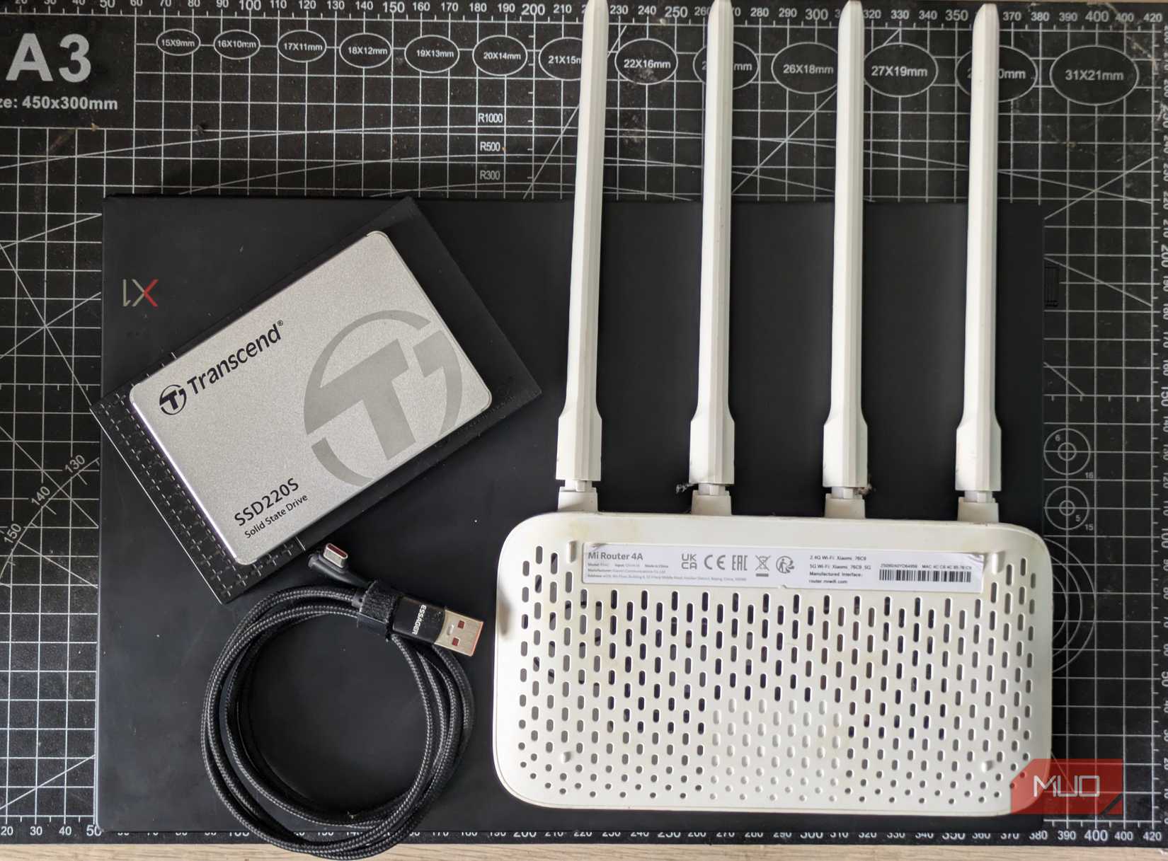 Parts needed for router-based NAS