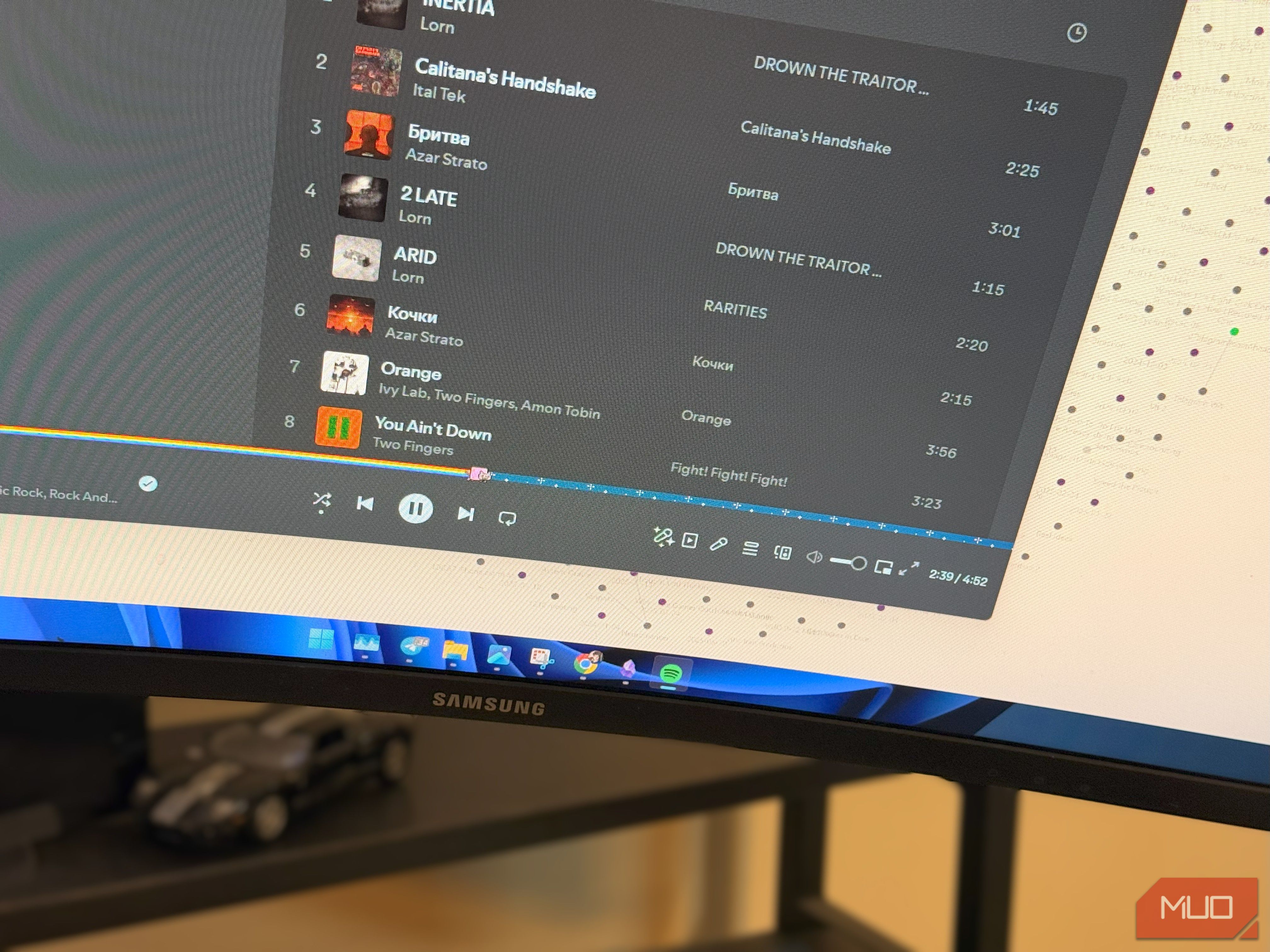 Spotify modded with Spicetify 