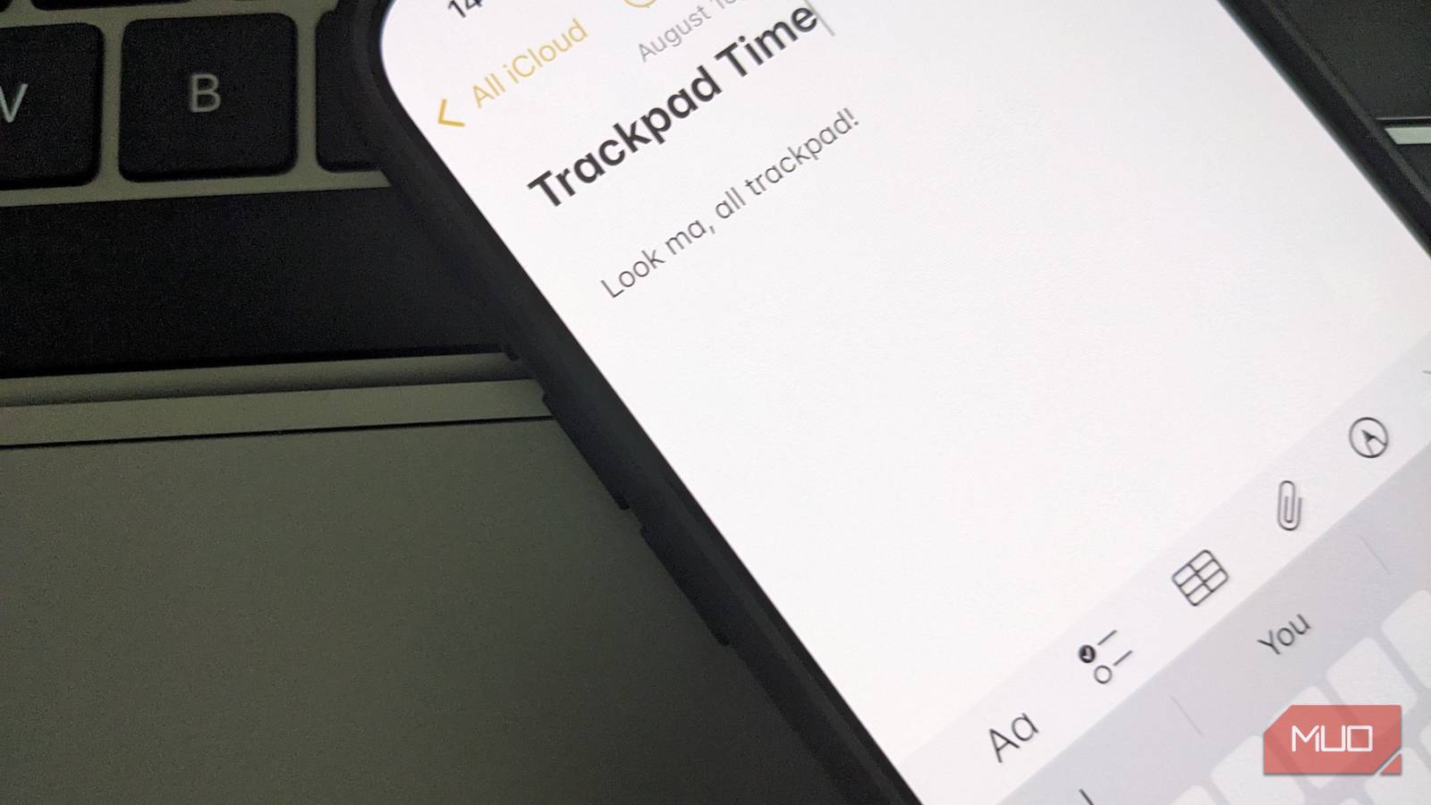 Your iPhone Has a Hidden Trackpad—You Should Try It