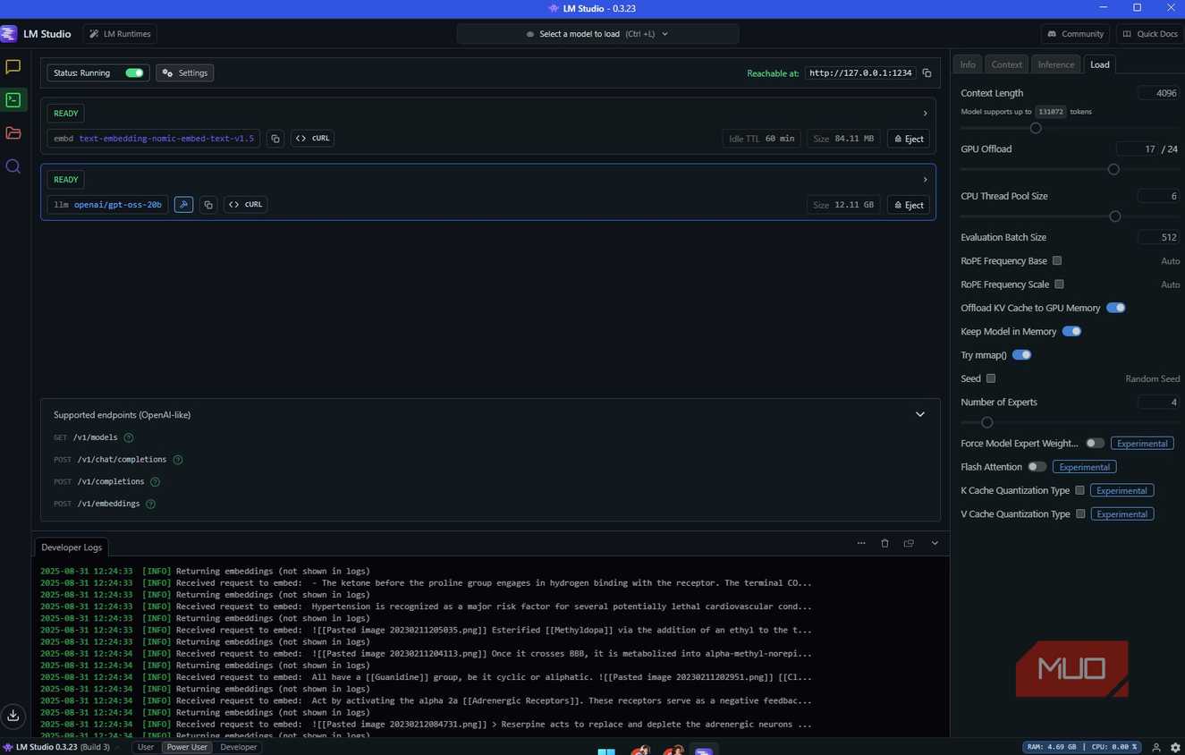 Llm Console I hooked Obsidian to a local LLM and it beats NotebookLM at its own game