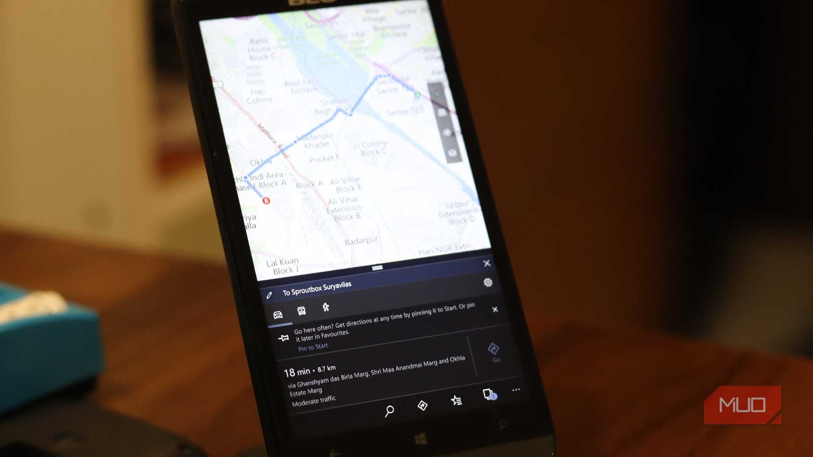 Maps working on Windows Phone.