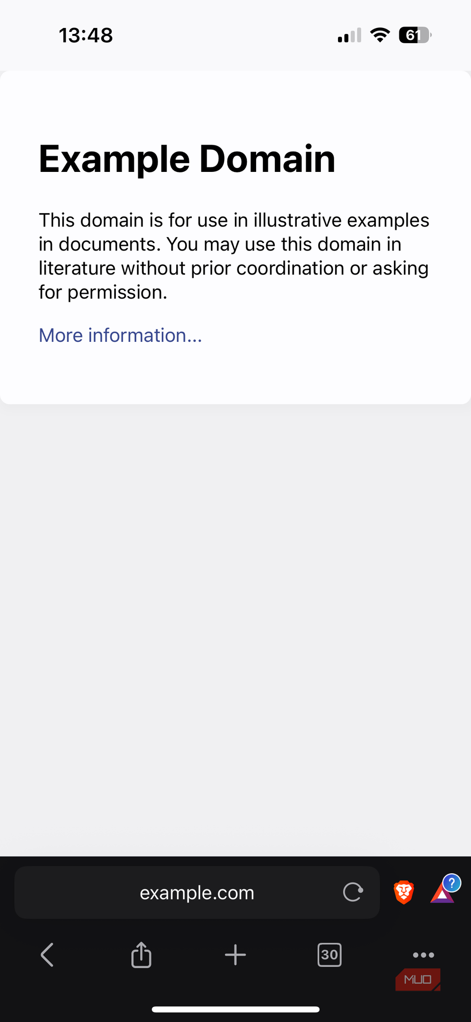 06a Brave Browser Light Website