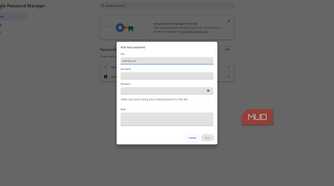 Adding new password in Chrome