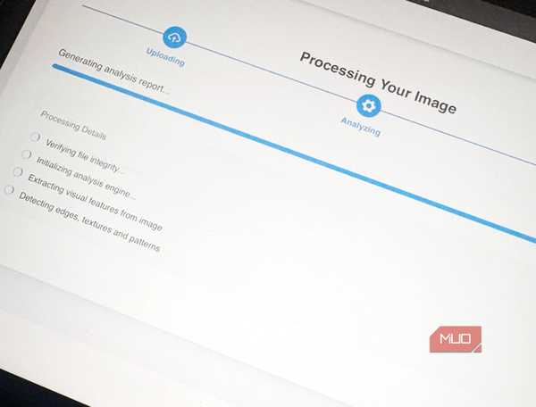 AI image detection in process
