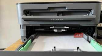 Brother Printer Paper Tray and Toner Tray Open