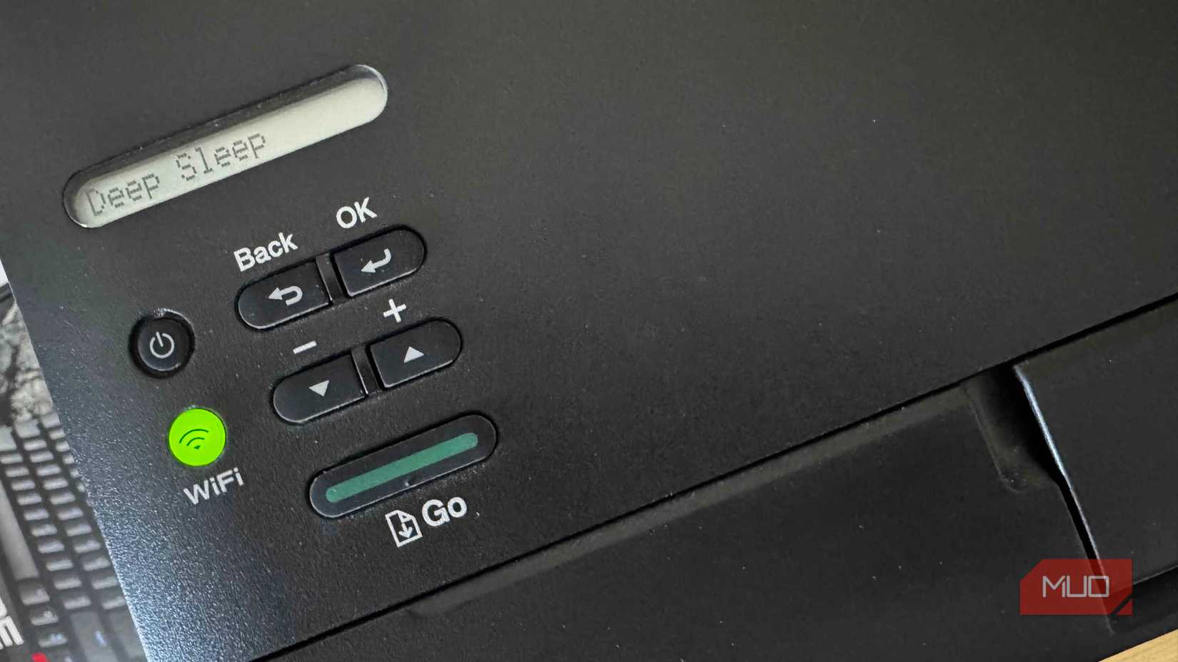 Brother printer Top Showing Screen