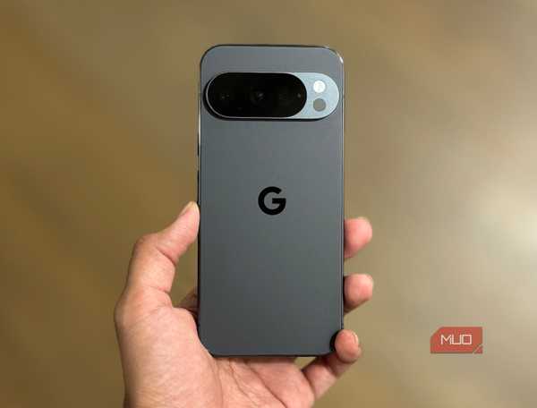 Google Pixel 10 Pro in hand.