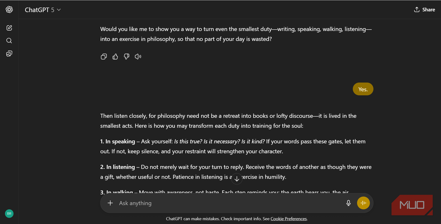 Author responds to nudge the reader for further action.