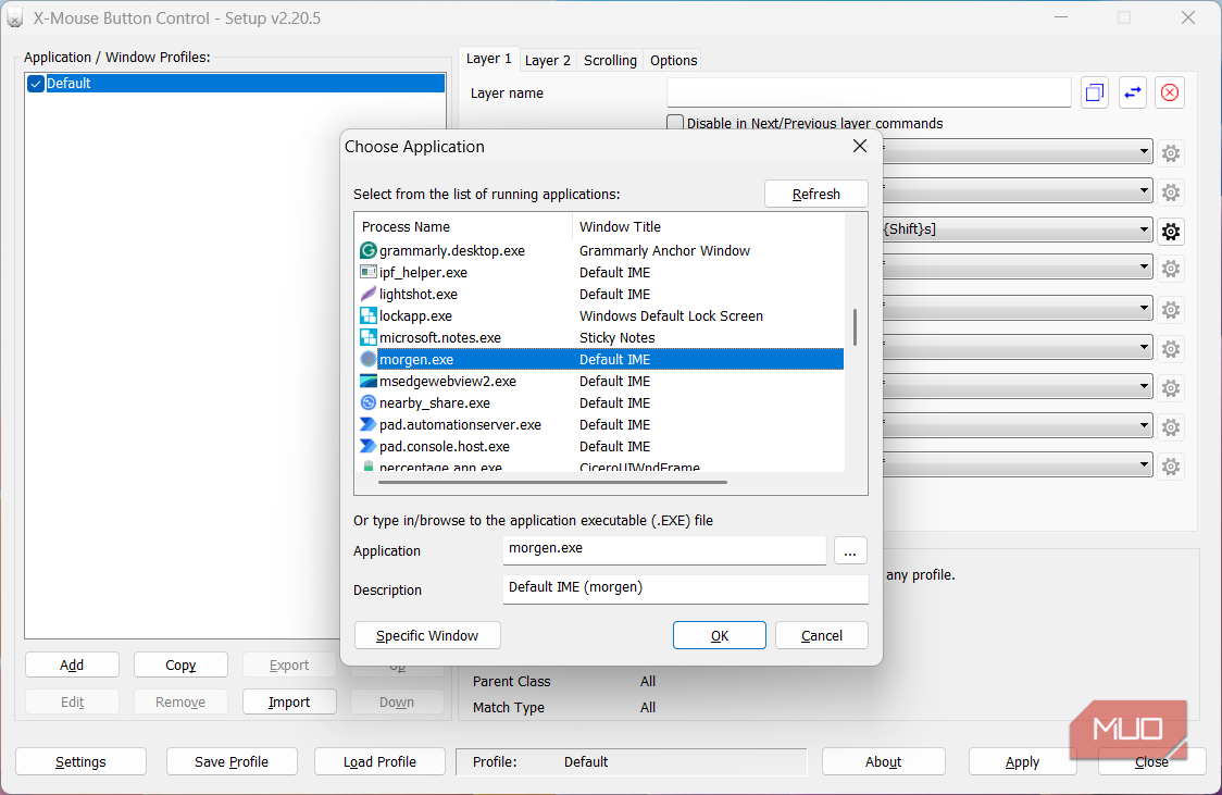 My middle mouse button was useless so I mapped it to run these useful ...