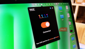 Cloudflare's 1.1.1.1 DNS app window open on macOS