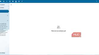 Contacts view on Nextcloud