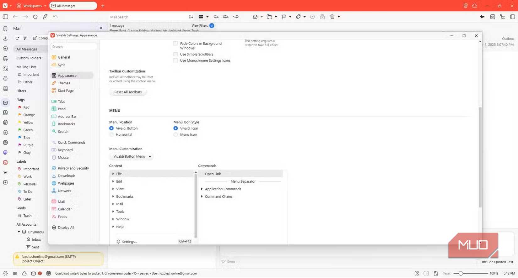 customization on the vivaldi browser-1
