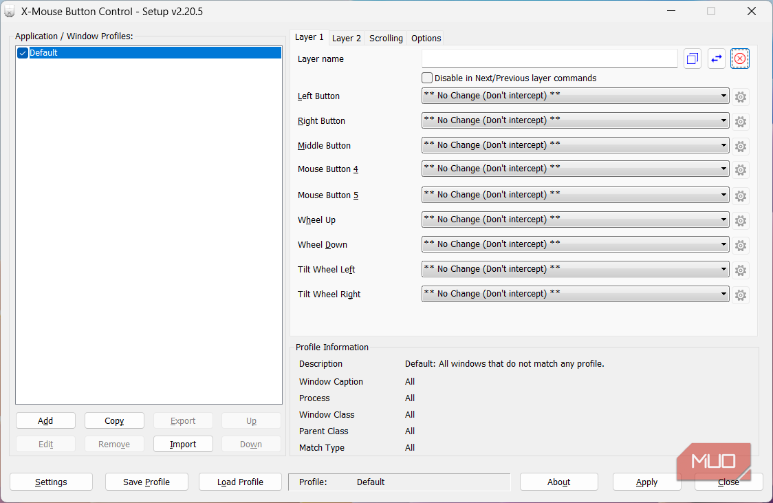 My middle mouse button was useless so I mapped it to run these useful ...
