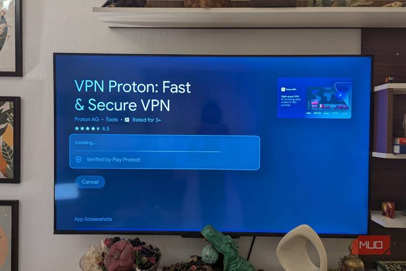 Downloading a VPN from the Google Play Store