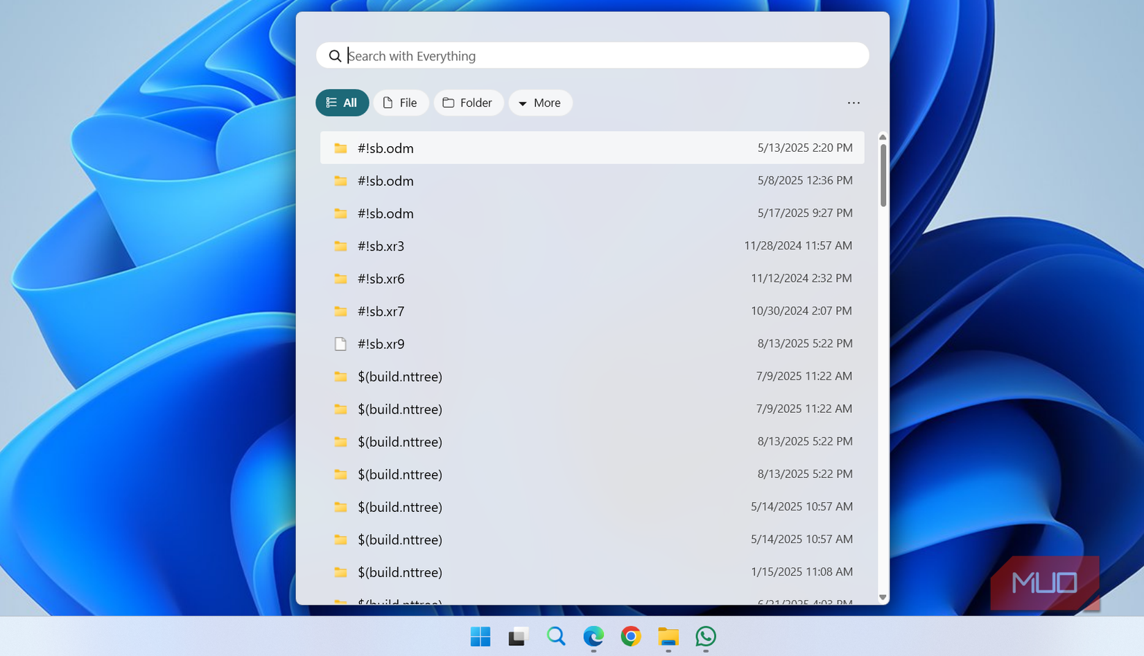 Everything search on Windows 11 taskbar-1