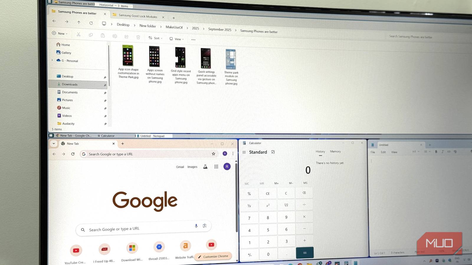 Windrows Mod Manager This Windows mod makes every inch of my monitor count