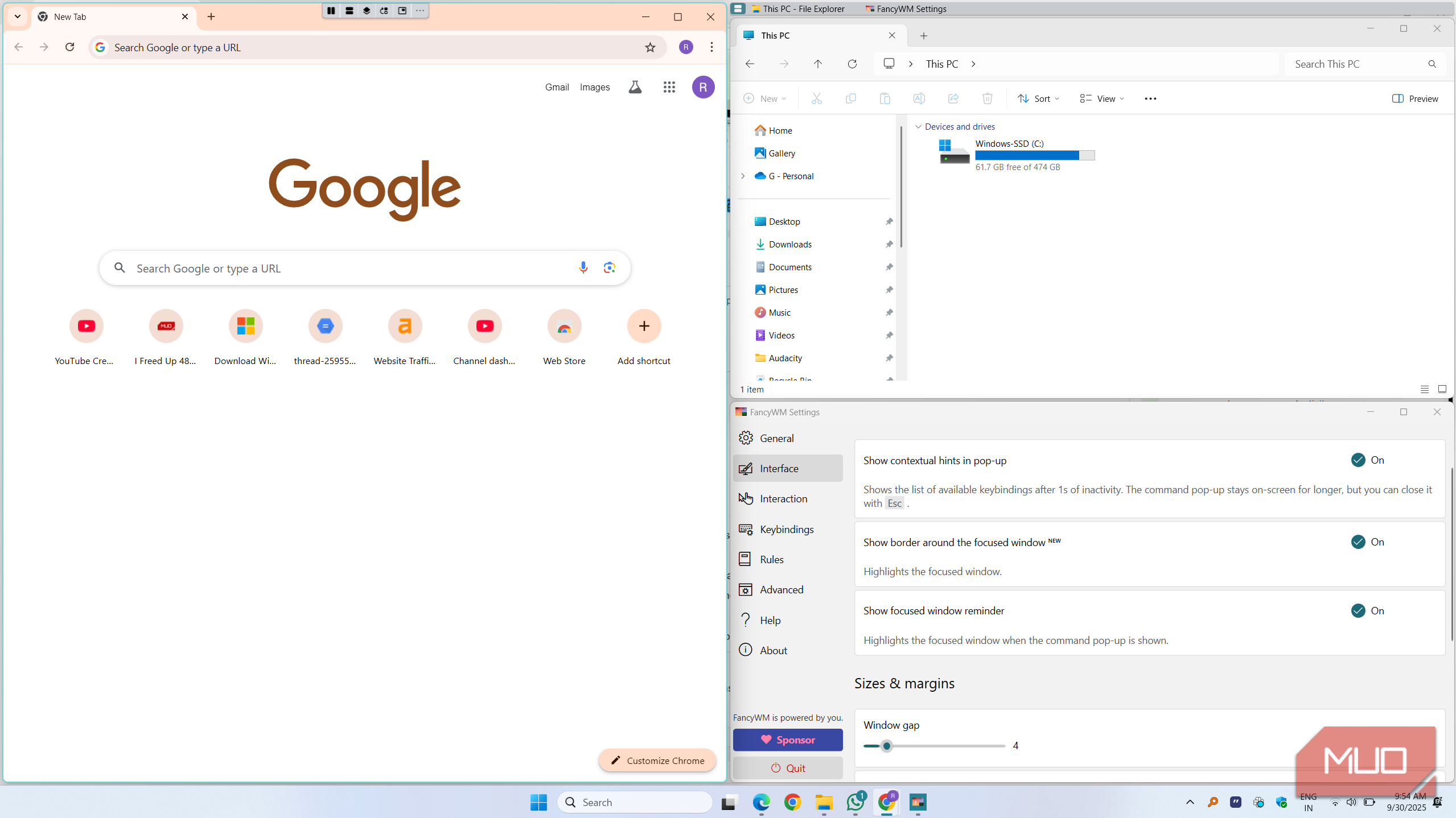 This Windows mod makes every inch of my monitor count