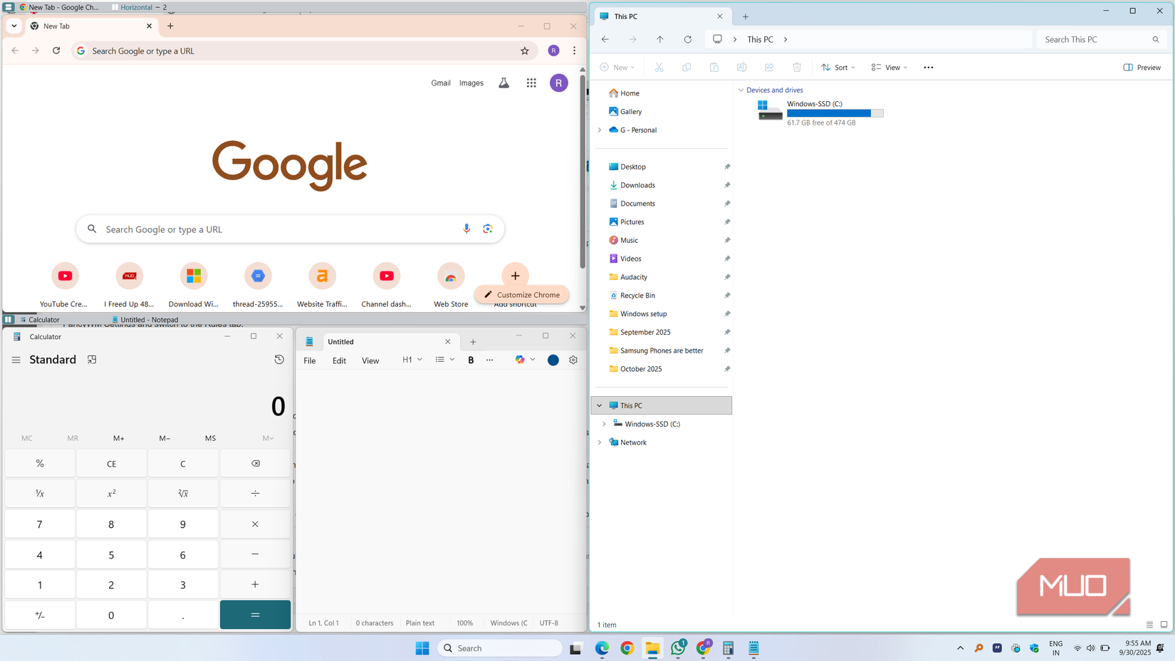 FancyWM window arrangements on PC