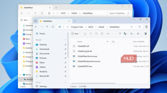 File Explorer and Files app on Windows PC