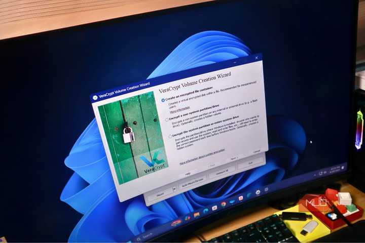 Free and open-sourced encryption with VeraCrypt
