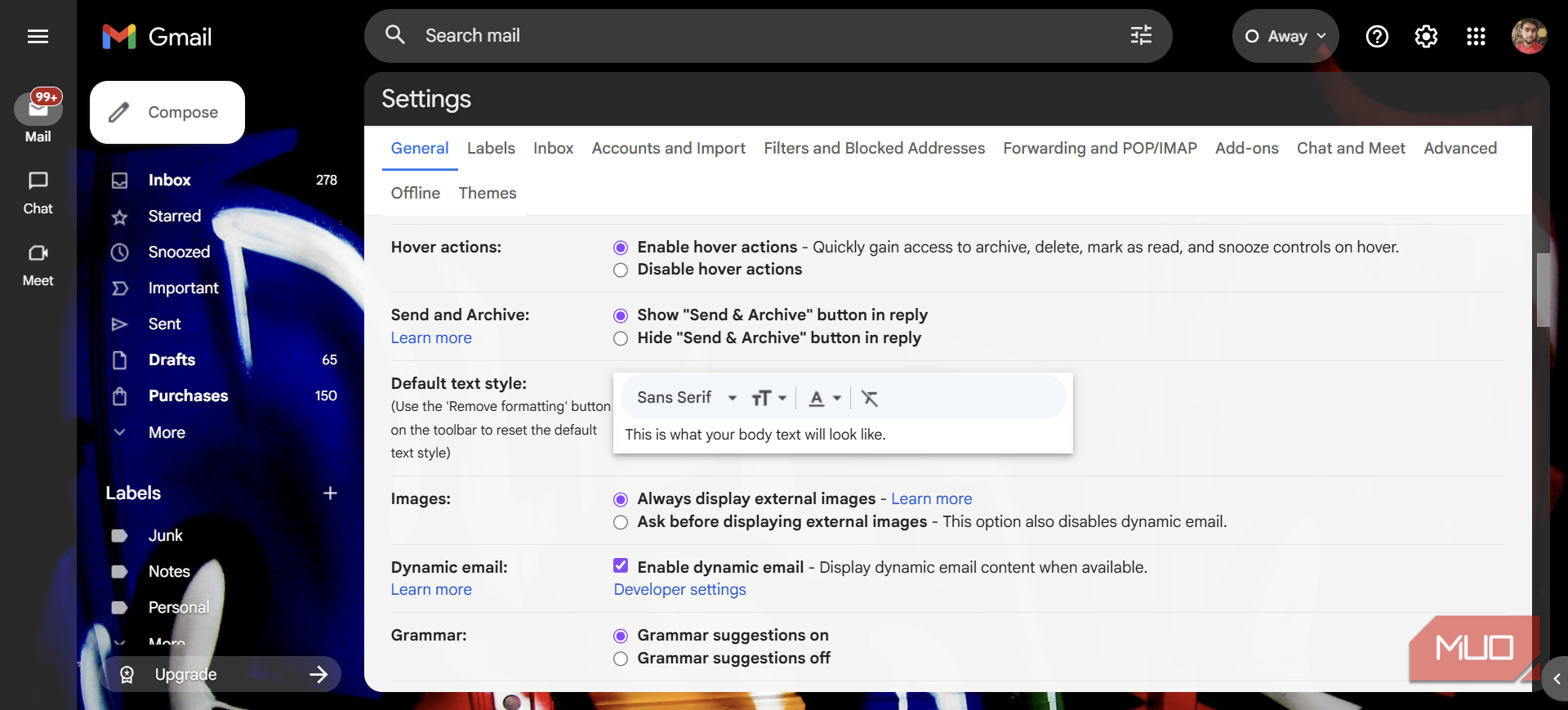 настройка приватности Gmail — иллюстрация 3 к материалу