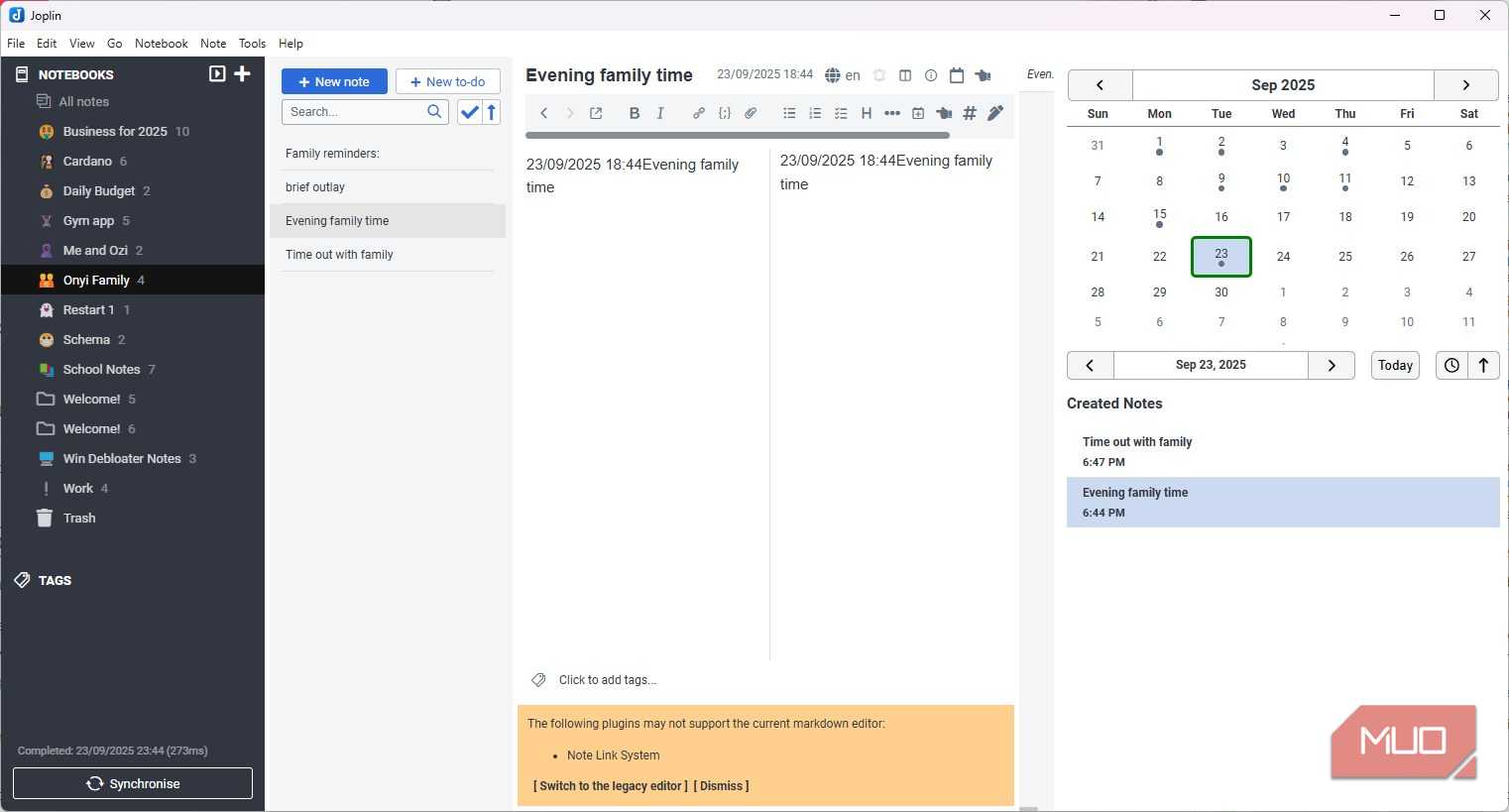 Calenda Note This open‑source calendar and notes combo beats any paid suite