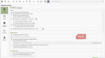 keepassxc settings menu