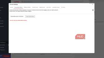 LastPass password manager passwordless option