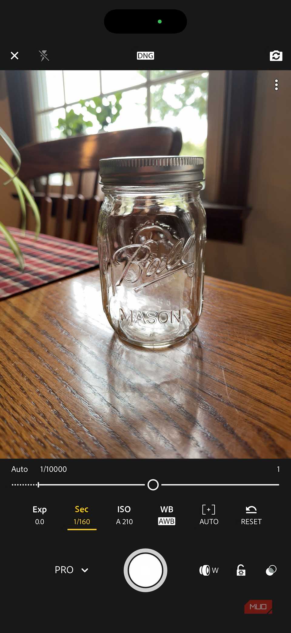 Lightroom Mobile SEC settings on iPhone.