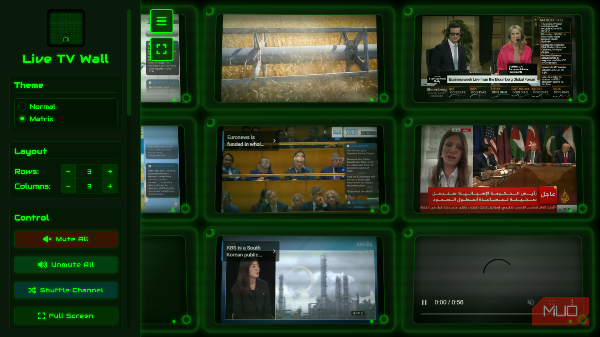 I use this website to stream live channels from around the world for free