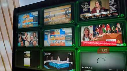 Live Wall Tv playing on a laptop.