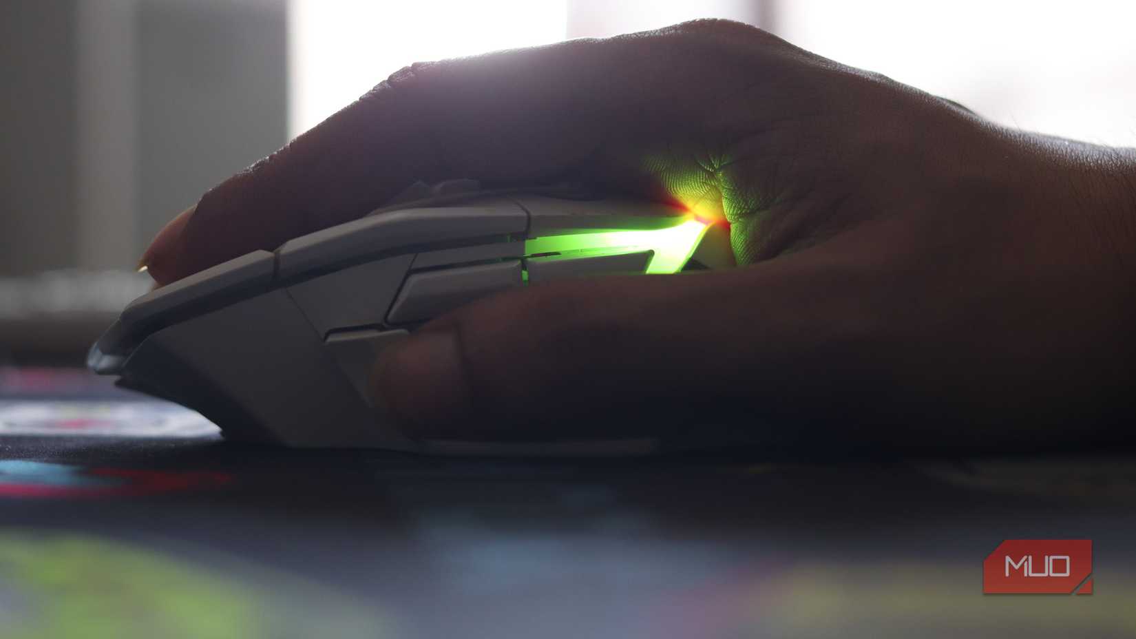 Logitech G502X Plus being used. 