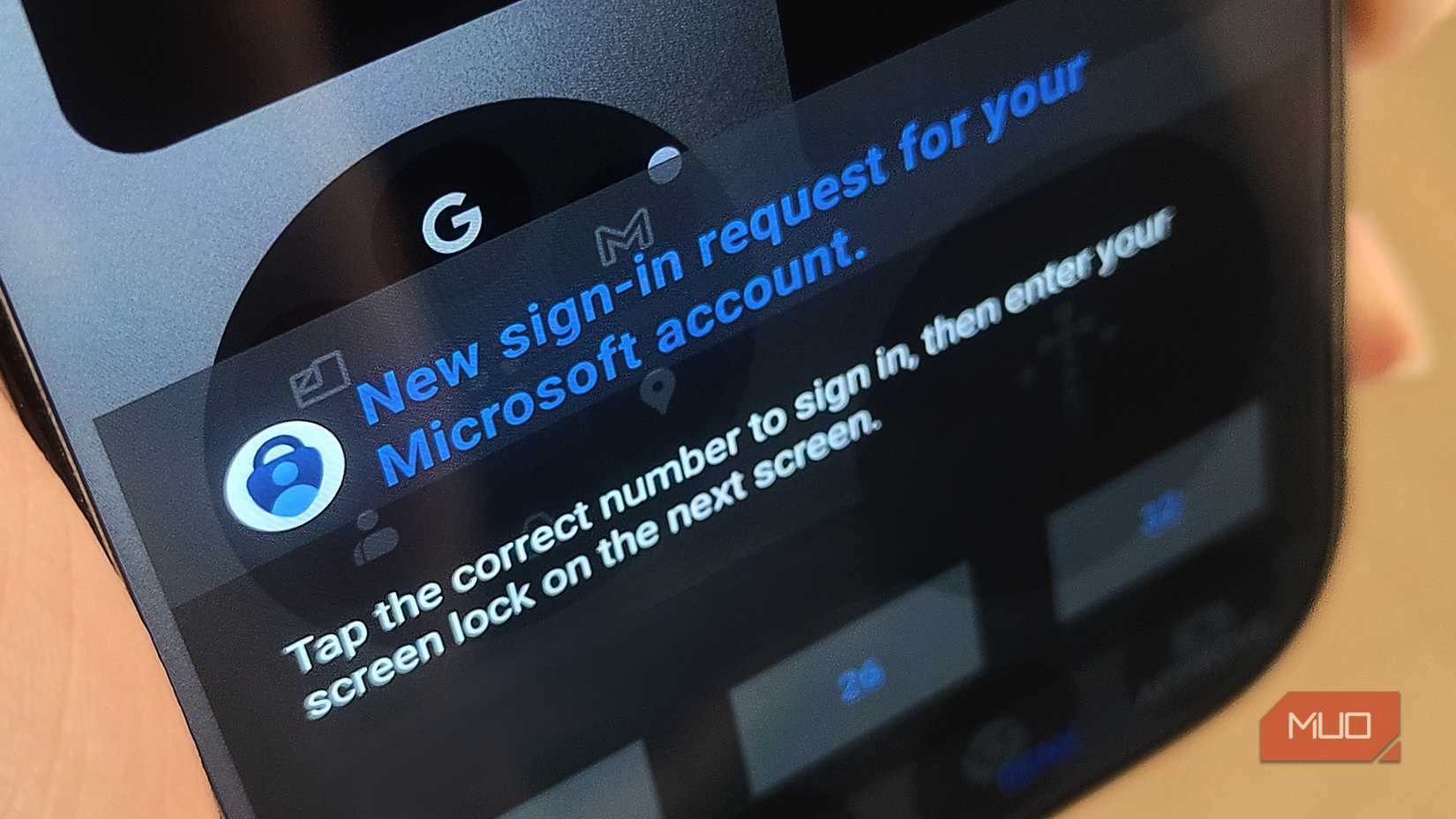 Microsoft authenticator asking for confirmation number when signing in to Microsoft account