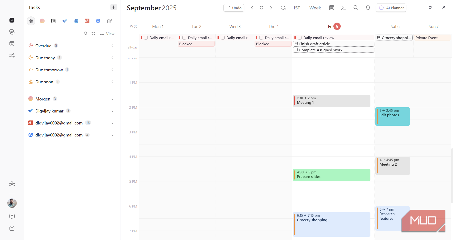 I started using this calendar-task manager combo and my days run smoother