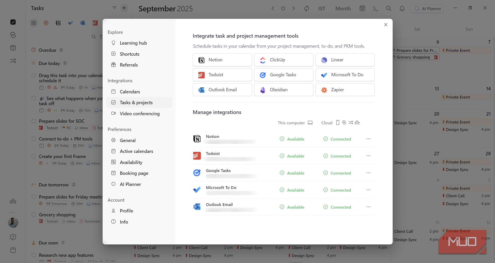 I started using this calendar-task manager combo and my days run smoother