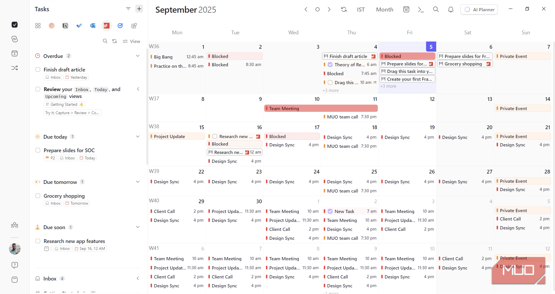 I started using this calendar-task manager combo and my days run smoother