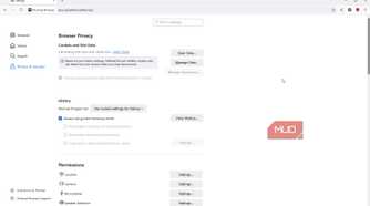 Mullvad browser privacy settings
