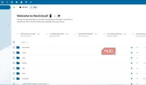 Nextcloud file view