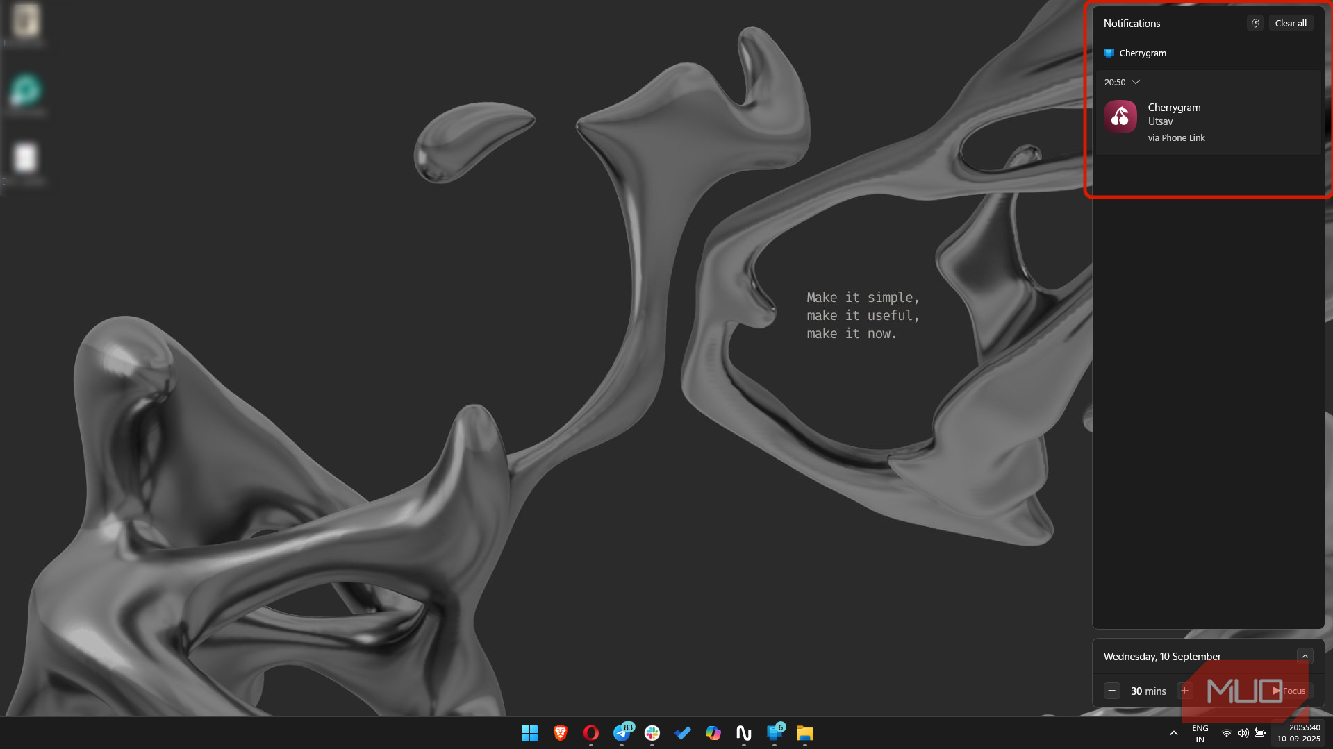 I absolutely love the new Phone Link on Windows 11