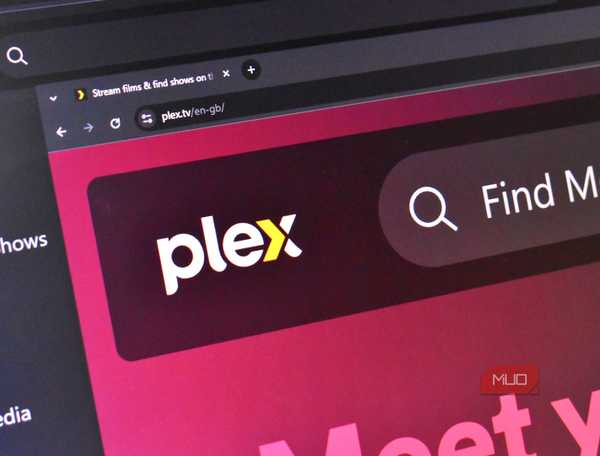 plex app logo on home page.